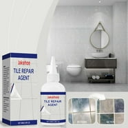 PECTRO Waterproof XL Tile Grout Sealant, Shower & Bathroom Repair, White (6,62oz – 200ml ...