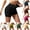 Black, variant on Clearance! Titcea Biker Shorts Women, Solid Color High Waisted No Front Seam Hip Lifting Yoga Shorts, Stretch Slim Soft Comfortable Althletic Shorts for Running/Workout/Gym/Daily Casual