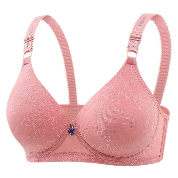 Titcea Bras for Women Lace Gathered Together Push Up Bras Support and Lift Soft Comfortable Daily Bra Underwear, Gifts for Her