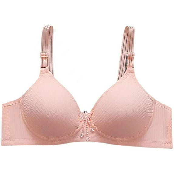 Titcea Bras for Women No Underwire Lace Solid Color Breathable Bras Soft Comfort Everyday Bras