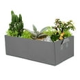 thumbnail image 1 of Clearance! Titcea Plant Grow Bags(23.6"x11.8"x7.9") Fabric Raised Garden Beds Outdoor, Breathable & Sturdy Planter Box for Herb, Plant Growing Container Rectangle Vegetable Garden, 1 of 4