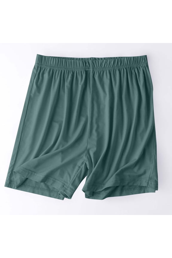 Clearance! Titcea Plus Size Shorts for Women, Cotton Solid Color Thin Sleep Shorts Loose Comfort Summer Casual Home Shorts, Gifts for Mom/Her