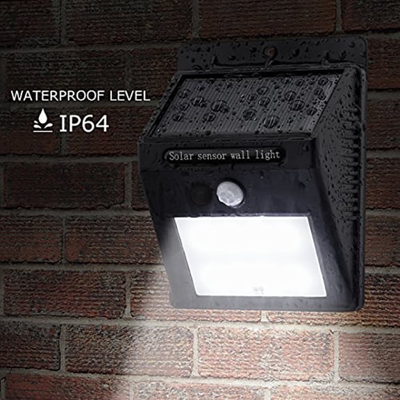 Clearance! Titcea Solar Lights Outdoor Waterproof IP65, 20 LED Lighting Security Lights Motion Sensor Wireless Solar Powered Garden Yard Solar Lights for Outside(Cool White)