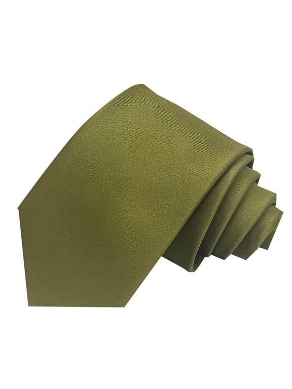 Clearance! Titcea Ties for Men, 3.1 Inch Solid Color Slim Tie Formal Neckties for Business/Wedding, Gifts for Men