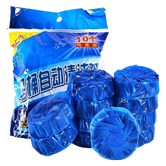 Clearance! Toilet Bowl Cleaner Blue Bubble Automatic Toilet Tank ...