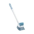 thumbnail image 1 of Clearance! Toilet Brush Double-Head Toilet Cleaning Brush,Toilet Brush with Non-Silp Handle - Ergonomic, Deeply Cleaning Blue, 1 of 6
