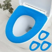 Clearance Toilet Seat Cushion - 13.77*17.71in Easy Clean Soft Padded Bathroom Attachment Elongated, Standard Seats - Comfort And Support Toilet Seat Cushion For Adults And Kids, Four Seasons Universal