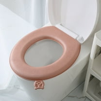 Toilet Seat Cushion, Toilet Seat Cover Waterproof EVA Toilet Seat Cushion O-shape Toilet Lid Seat Cover Bathroom Accessories(blue,1pc)