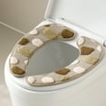 thumbnail image 1 of Clearance Toilet Seat Pads, Toilet Seat Cushion Fall And Winter Thickened Thermal Insulation Toilet Seat Paste Paste Type Toilet Seat Universal Toilet Seat A Set Of Two Piece, 1 of 6