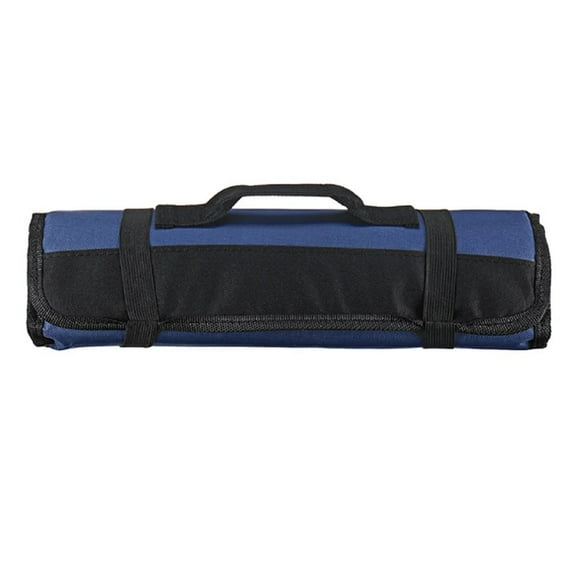 Clearance Tool Bag under $10,Bag Roll Bag | 22 Pockets For & Kitchen Tools | Special Slot For Cleaver | Material | Organizer | Case For & Culinary Students