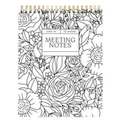 Clearance!Top Spiral Notebook, Steno Pads, Hardcover Steno Pads, Top Bound Spiral Notebooks, 8"x11" College Ruled Spiral Notepad Left-Handed Notebooks for Work Office Business