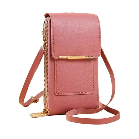 Clearance!Touch Screen Phone Bag,Leather Bag,Touch Screen Phone Bag, Storage Small Bag