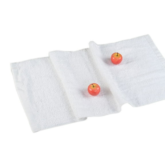 Clearance Towel under $5 Washcloths Hotel 30*65cm 1 White Towel Cotton Soft Towels Bathroom Products