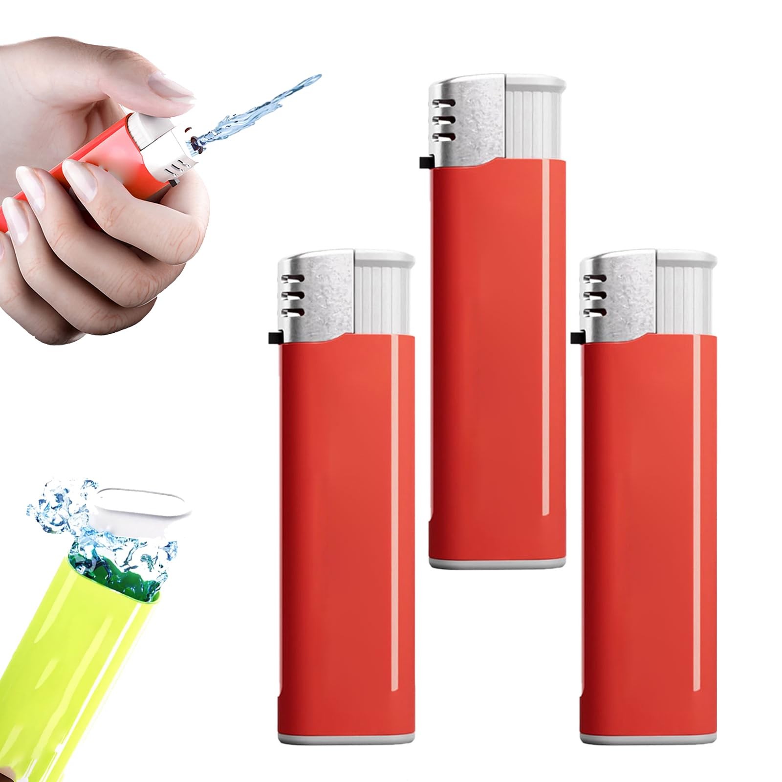 Clearance Toys for Ages 24 Kids Games Stiwee 3Pcs Water Lighter Prank