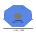 thumbnail image 1 of Trampoline Shade Net, Trampoline Netting Replacement, Waterproof Trampoline Canopy Foldable Trampoline Shade Cover for Outdoor, 1 of 2
