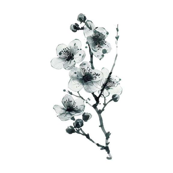 Clearance Transparent Wildflower Stickers 50Pcs PET Flower Decal Waterproof Botanical Sticker Pack Scrapbook Journal Cup Laptop Notebook Phone Case Planner Craft Supply