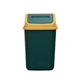 thumbnail image 1 of Clearance! Trash Can Bathroom Trash Can with Lid Small Garbage Can with Press Lid Plastic Wastebasket Flip Lid Trash with Popup Lid for Toilet Office Bedroom Living Room (12.8x7.3x7.3in), 1 of 6