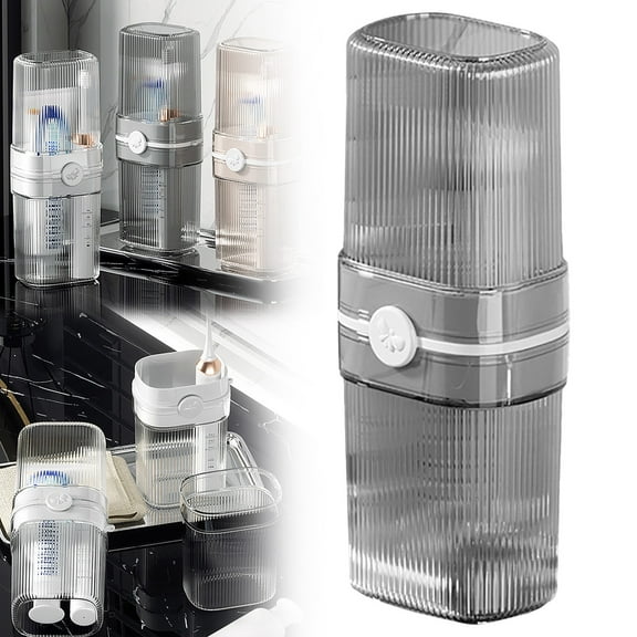 Clearance! Travel Toothbrush Cup Case Toothbrush Travel Container Portable Travel Toothbrush Holder Toothpaste Storage For School Camping Business Trip Bathroom