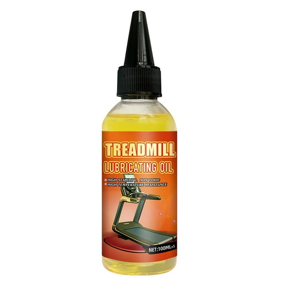 Clearance Treadmill Belt Lubricant Silicone Treadmill Lube High Temperature Stable Odorless Lubricant With Application Tubes And Precision Screw Caps 100ml Gold