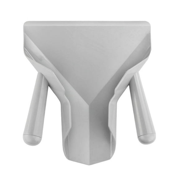 Clearance! Tswift Tableware Cup Bowl Multifunctional Comerical Chip Scoop Hygienic Plastic Smooth Convenient Food French Fries Shovel with Handle