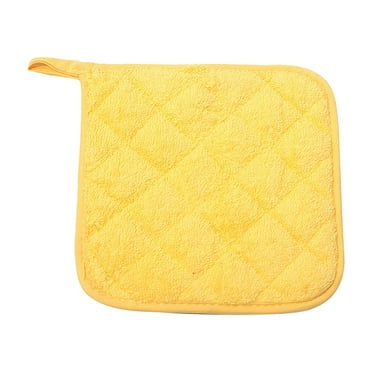 Clearance! Ttybhh Oven Mitts, Oven Holders Holders Heat for Kitchen Pads Holders Inches Pot Pot X Sets Cloth Pot Yellow