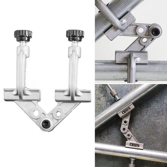 Clearance！Tube Clamp Aluminum Alloy Right Angle Corner Clamp For Welding Woodworking DIY Projects Cabinet Making Household Tools