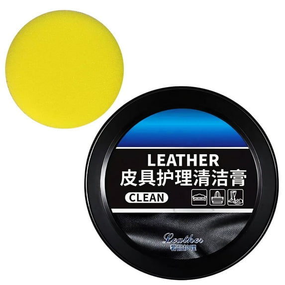 Clearance Tunhigl Car Interior Leather Cleaning and Care Cream Leather Shoes Leather Bags Leather Goods No Washing Multi-Purpose Stain Remover