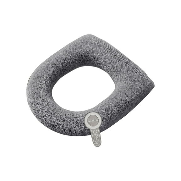 Clearance! Tunhigl Household Toilet Seat Cushion Universal Use Knitted Toilet Seat Cover Summer Season Washable Toilet Seat Cushion O Shape