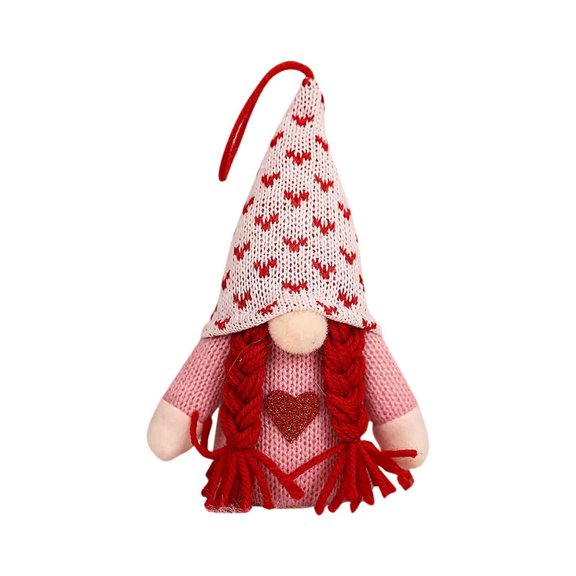 Clearance! Tunhigl Lovers With Light Emitting Forest Man Doll Faceless Doll Valentine's Day Shopping Window Decoration