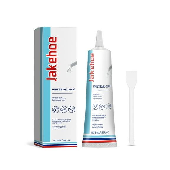 Clearance Tunhigl Multifunctional Transparent Powerful Fabric Adhesive Patch Super Seamless Transparent Adhesive 50Ml