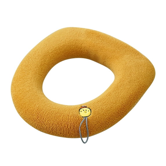 Clearance! Tunhigl Toilet Seat Cushion Four Seasons Thickened Toilet Cover Knitted Toilet Seat Cushion Washable Household Toilet Cover Winter Warm Toilet Seat Cover Mat