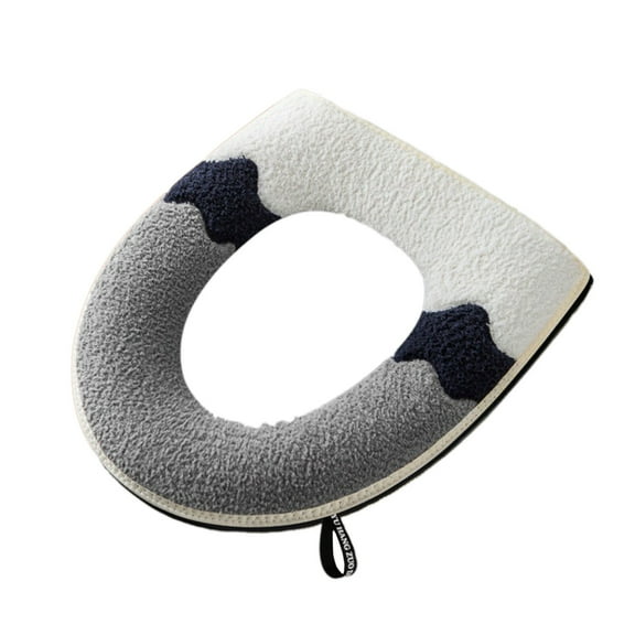 Clearance! Tunhigl Zipper Model Toilet Seat Household Embroidery Sitting Washer Toilet Seat Cover Cute Washer Four Seasons Universal Toilet Seat