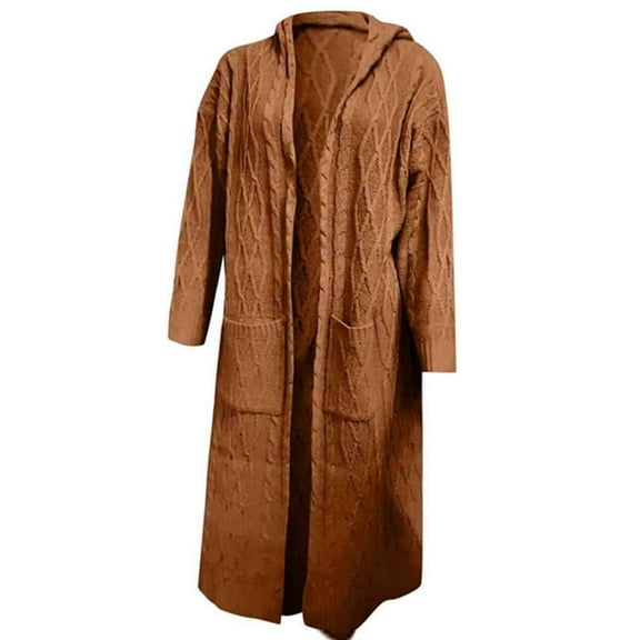 Turilly Fashion Ladies Sweaters Long Sleeve Solid Ladies Pockets Coats Women Blouse