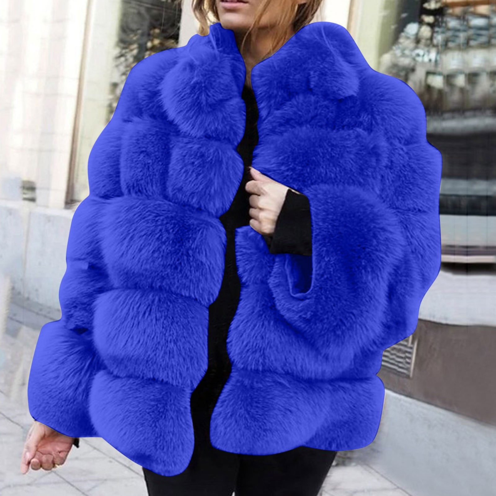 Stand Collar Coat Womens