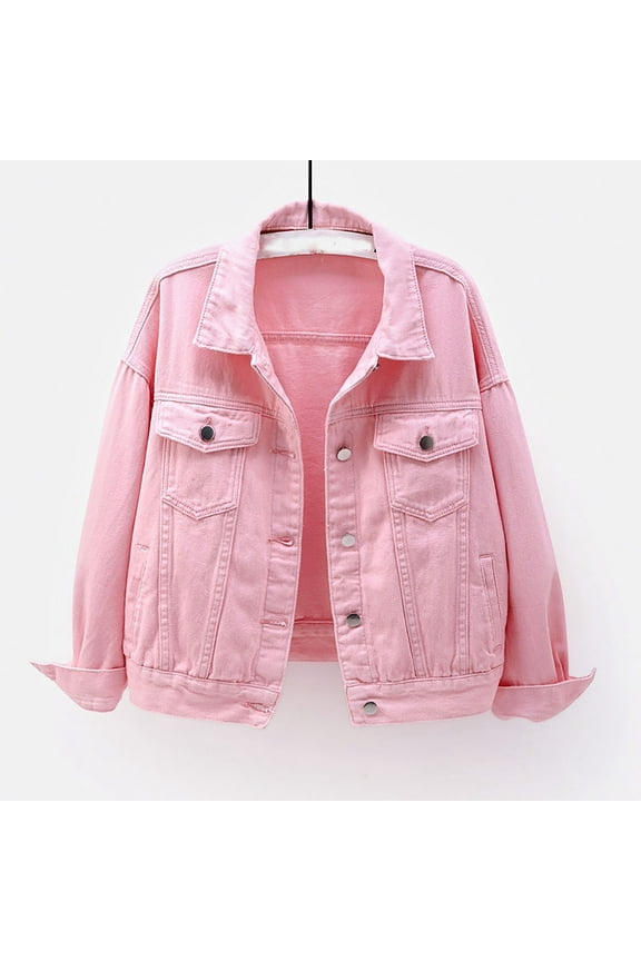 Lady Coats Oversize Jackets Women Spring and Warm Solid Long Sleeve Jacket Outerwear