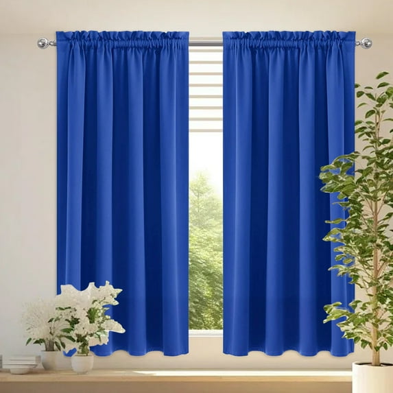 Clearance Tyidzon Blackout Curtains for Bedroom and Living Room - Thermal Insulated Room Darkening Curtains 41.7 X 63 Inch