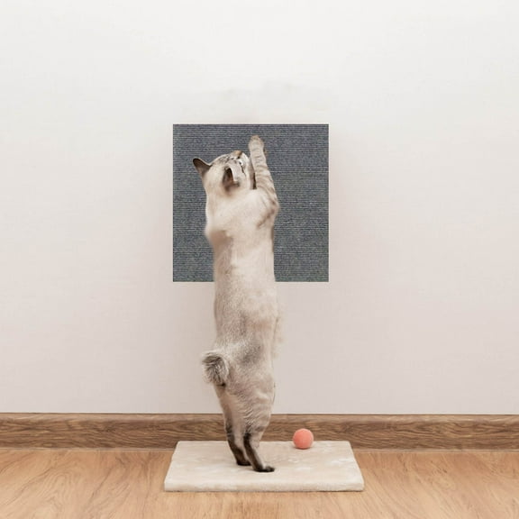 UUHYTG Self-Adhesive Cat Scratch Protector Board, Cut-to-Size Sofa/Wall Guard Sticker, Anti-Scratch Climbing Mat for Indoor Cats
