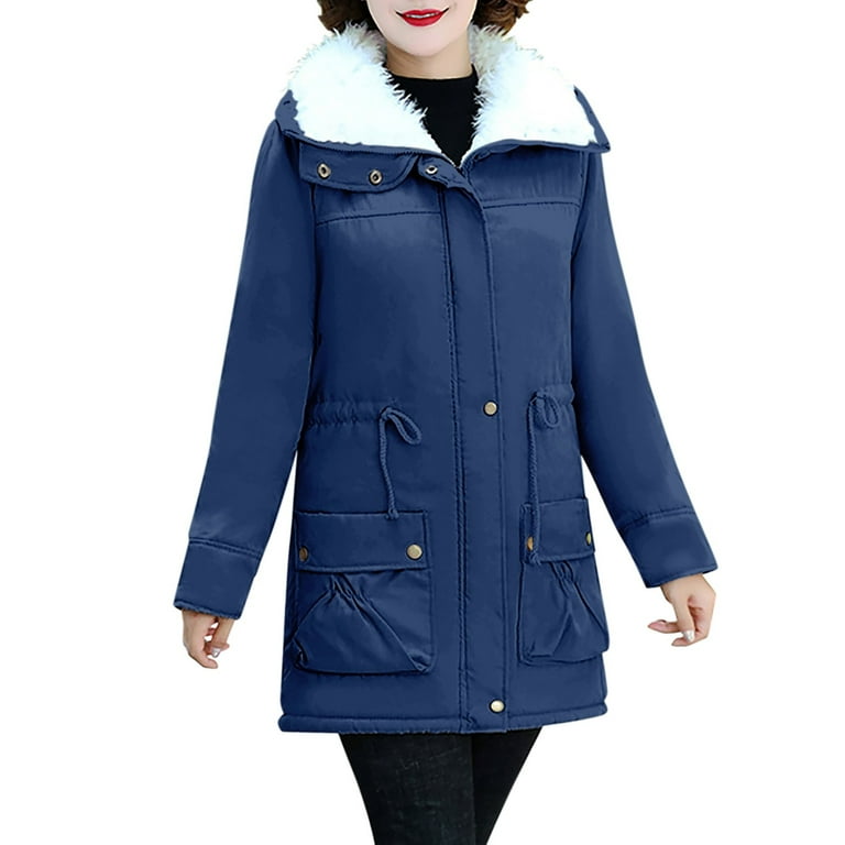 Navy winter coat womens uk hotsell