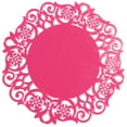 thumbnail image 1 of Clearance Under $0.54! 1 PC Silicone Coaster, Lace Flower Doily Cup Mat - Heat Insulation Table Protector for Coffee, Tea (F, One Size), 1 of 6