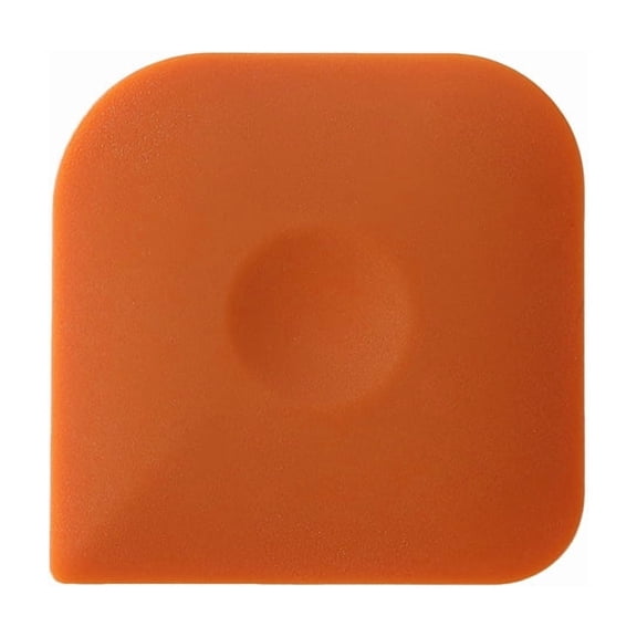 Clearance Under$0.74! 1 Pcs Pot Pan Scraper, Plastic Dish Scraper Tool, Polycarbonate, for Non-Stick Cookware, One Size Orange