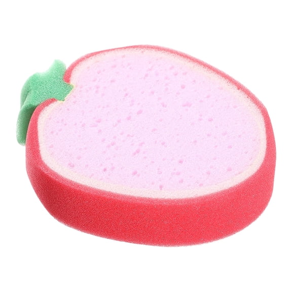 Clearance Under $0.74! 1PC Fruit-Shaped Kitchen Scrubber, Thick Scouring Sponge for Pots - Non-Scratch Dishcloth (A, One Size)