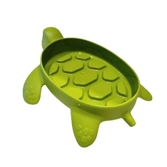 Clearance Under $0.76! 1Pc Creative Turtle-Shaped Soap Box (PP, Green)