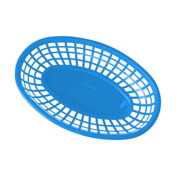 Clearance Under$0.760000000000001! 1 Pcs Double Layer Plastic Vegetable Basket, Foldable Fruit Plate, for Kitchen Storage (Blue)