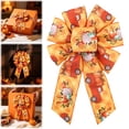 thumbnail image 1 of Clearance Under $0.79 Fall Ribbon Bow for Thanksgiving Wreath and Table Decor, 1 of 5