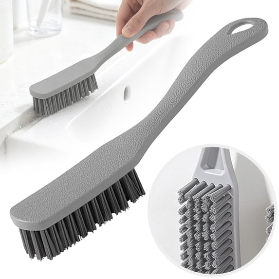 Clearance Under $0.79 Long Handle Household Cleaning Brush Hand Scrub Brush For Tile Clothes Shoes Bathroom And Kitchen Cleaning