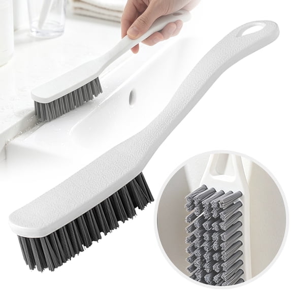 Clearance Under $0.79 Long Handle Household Cleaning Brush Hand Scrub Brush For Tile Clothes Shoes Bathroom And Kitchen Cleaning