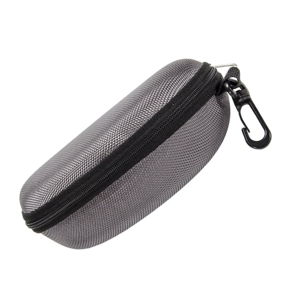 Clearance Under $0.84! 1PC Hard Eyeglasses Case, Zipper EVA Sunglasses Box with Clip, Portable, for Travel & Daily Use, D, One Size