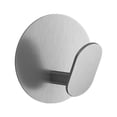 thumbnail image 1 of Clearance Under $0.84! 1PC Wall Mount Hook, Self-Adhesive Stainless Towel Hanger for Kitchen & Bath, Stainless Steel, for Home Decor, (5x5cm, Silver), 1 of 4