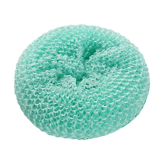 Clearance Under $0.9, 1 Pack Fiber Dish Scrubber, Round Scouring Pad with Strong Detergency, Non-Stick Oil Kitchen Cleaning Scourer