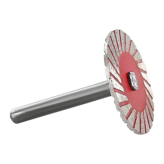 Clearance Under $0.94! 1PC Diamond Cutting Disc, 40mm Multi-Purpose Stone Cutting Wheel for Grinder, Metal, for Masonry & Sculpting, (4.7x4cm, Red)